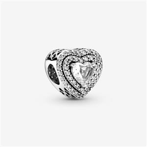 Juwelier Schell 161891 Pandora Moments Charm Funkelndes Erhabenes Herz 799218C01