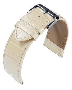 Juwelier Schell 173886 Eulit Uhrenband Big Fashion Beige/Silber 842822212