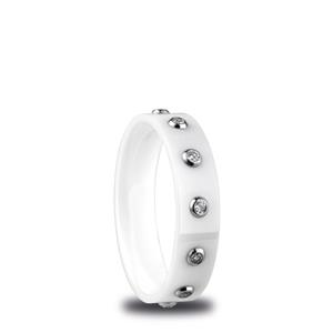 Juwelier Schell 152647 Bering Innenring Ceramic | weiß glänzend | Breit 555-57-82