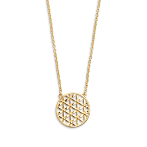 Juwelier Schell 164707 Xenox Halskette Blume des Lebens XS2898G