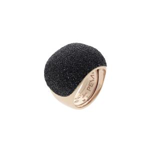 Juwelier Schell 172992 Pesavento Ring Shiny Rosé + Dust Black WPLVA116M