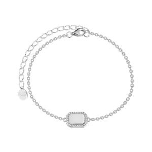 Juwelier Schell 173593 Xenox Armband Gravur Eckig XS10078