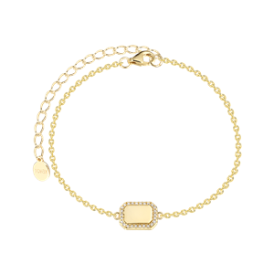 Juwelier Schell 173594 Xenox Armband Gravur Eckig XS10078G