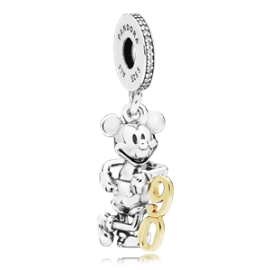 Juwelier Schell 154328 Pandora Moments Charm Disney Mickeys 90th Anniversary 797497CZ