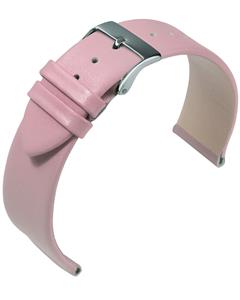 Juwelier Schell 174006 Eulit Uhrenband Nappa Fashion Rosa/Silber 340620442