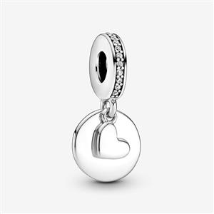 Juwelier Schell 173172 Pandora Moments Charm Gravurplatte mit Herz 799212C01