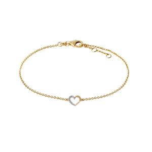 Juwelier Schell 161311 Star Diamant Armband Herz D2615G