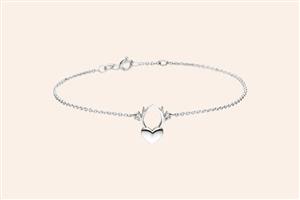 Juwelier Schell 162837 Cuckoowelen Armband Yvi Hirschgeweih 3-02-002-S