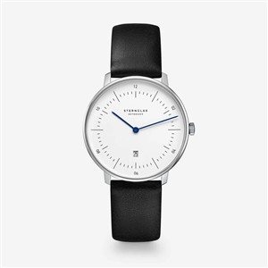 Juwelier Schell 177258 Sternglas Armbanduhr Naos XS Weiß/Silber/Schwarz S01-ND01-KL05
