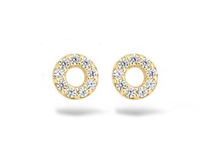 Juwelier Schell 170675 Blush Ohrstecker Kreis 7193YZI