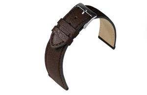 Juwelier Schell 174887 Eulit Uhrenband Country Dunkelbraun/Silber 356114272