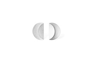 Juwelier Schell 175788 Zaremski Ohrstecker Gefalteter Kreis K1651