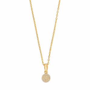Juwelier Schell 176607 Siersbøl Anhänger Rund Pavé 20100290500