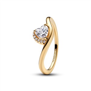 Juwelier Schell 176874 Pandora Ring Herz in Welle 163660C01-54