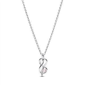 Juwelier Schell 177266 Pandora Kette mit Anhänger Unendlichkeitsknoten 393762C01-50