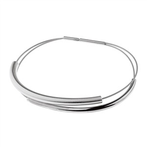 Juwelier Schell 177365 Ernstes Design Armreif Zweifach Mittel A665.MI
