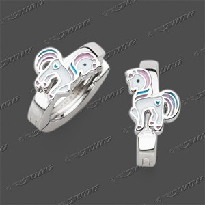Juwelier Schell 175301 Jung Creolen Einhorn 15-0026