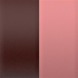 Juwelier Schell 168564 Les Georgettes Ledereinsatz Armreif 25mm Burgunder & Rosa 702755199E8000