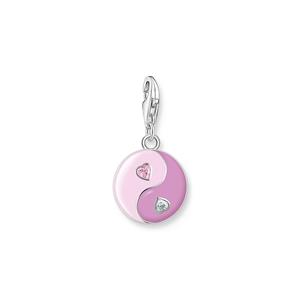 Juwelier Schell 170880 Thomas Sabo Charm-Anhänger pinker Yin & Yang mit Steine 2000-041-7