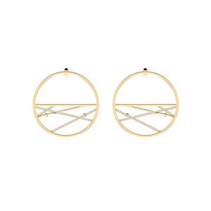 Juwelier Schell 172285 Les Georgettes Ohrringe Liens 43mm 70326361908000