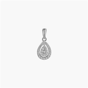 Juwelier Schell 176421 Star Diamant Anhänger Tropfen D3337W