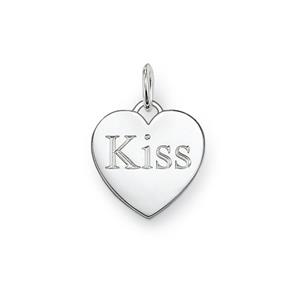 Juwelier Schell 133416 Thomas Sabo Anhänger Herz - kiss PE437-001-12