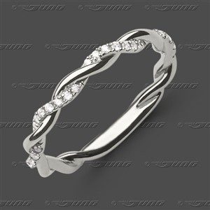 Juwelier Schell 177484 Jung Ring Gekordelt 72-0345.90