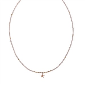 Juwelier Schell 177608 Alisia Perlenkette mit Anhänger Stern Twinkle Multi AL4909-Oro