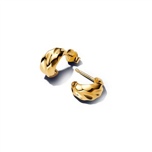 Juwelier Schell 177641 Pandora Steckcreolen mit Wellenstruktur 263873C00