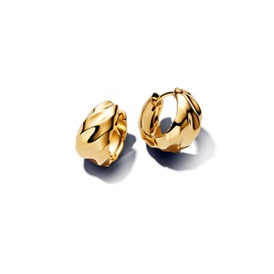 Juwelier Schell 177642 Pandora Creolen mit Wellenstruktur 263874C00