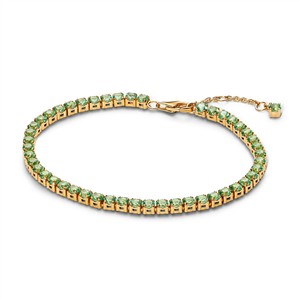 Juwelier Schell 177655 Pandora Tennisarmband Hellgrün 561469C02-18