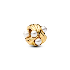 Juwelier Schell 177676 Pandora Moments Charm Wellen und Perlen 763915C01
