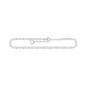 Juwelier Schell 163669 Thomas Sabo Fußkette Doppelreihig AK0030-001-21-L27V