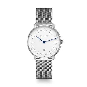 Juwelier Schell 166650 Sternglas Armbanduhr Naos XS Weiß/Silber S01-ND01-MI01