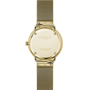 Sternglas Armbanduhr Naos XS Weiß/Gold – Bild 4