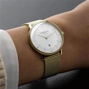 Sternglas Armbanduhr Naos XS Weiß/Gold – Bild 5