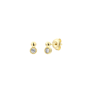 Juwelier Schell 177881 Xenox Ohrstecker Pure Essentials Duo XS10608G