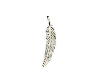 Juwelier Schell 142727 Traumfänger Anhänger Feder Stahl Groß TF03LRO
