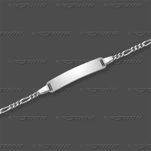 Juwelier Schell 125547 Jung Identitätsarmband Figarokette 91.0236