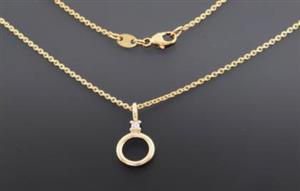 Juwelier Schell 171916 Wilhelm Müller Kette mit Anhänger 245349119