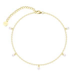 Juwelier Schell 175220 Xenox Fußkettchen mit Perlen XS10082G