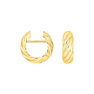 Juwelier Schell 175976 Heinzendorff System-Creolen Gekordelt Flora Poliert 30320065900
