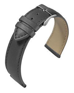 Juwelier Schell 178012 Eulit Uhrenband Taurus Grau/Silber 342114122
