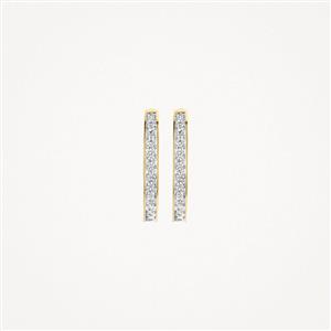 Blush Creolen Oval – Bild 3