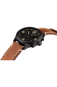 Tissot Armbanduhr Chrono XL Schwarz/Braun – Bild 3