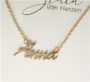 Juwelier Schell 160527 Beka&Bell Namenskette NKR