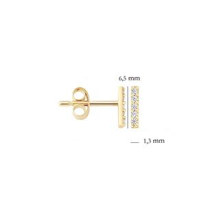 Blush Ohrstecker Stab – Bild 4