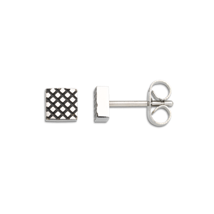 Juwelier Schell 168274 Xenox Ohrstecker Kariert X2601