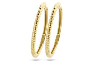 Juwelier Schell 168991 Blush Creolen Gekordelt 7287YGO