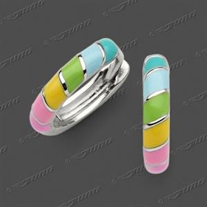 Juwelier Schell 169314 Jung Creolen Regenbogen 15-0055